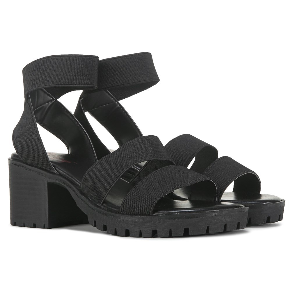 💕 ID Required Blocked Heels Girls Sandals